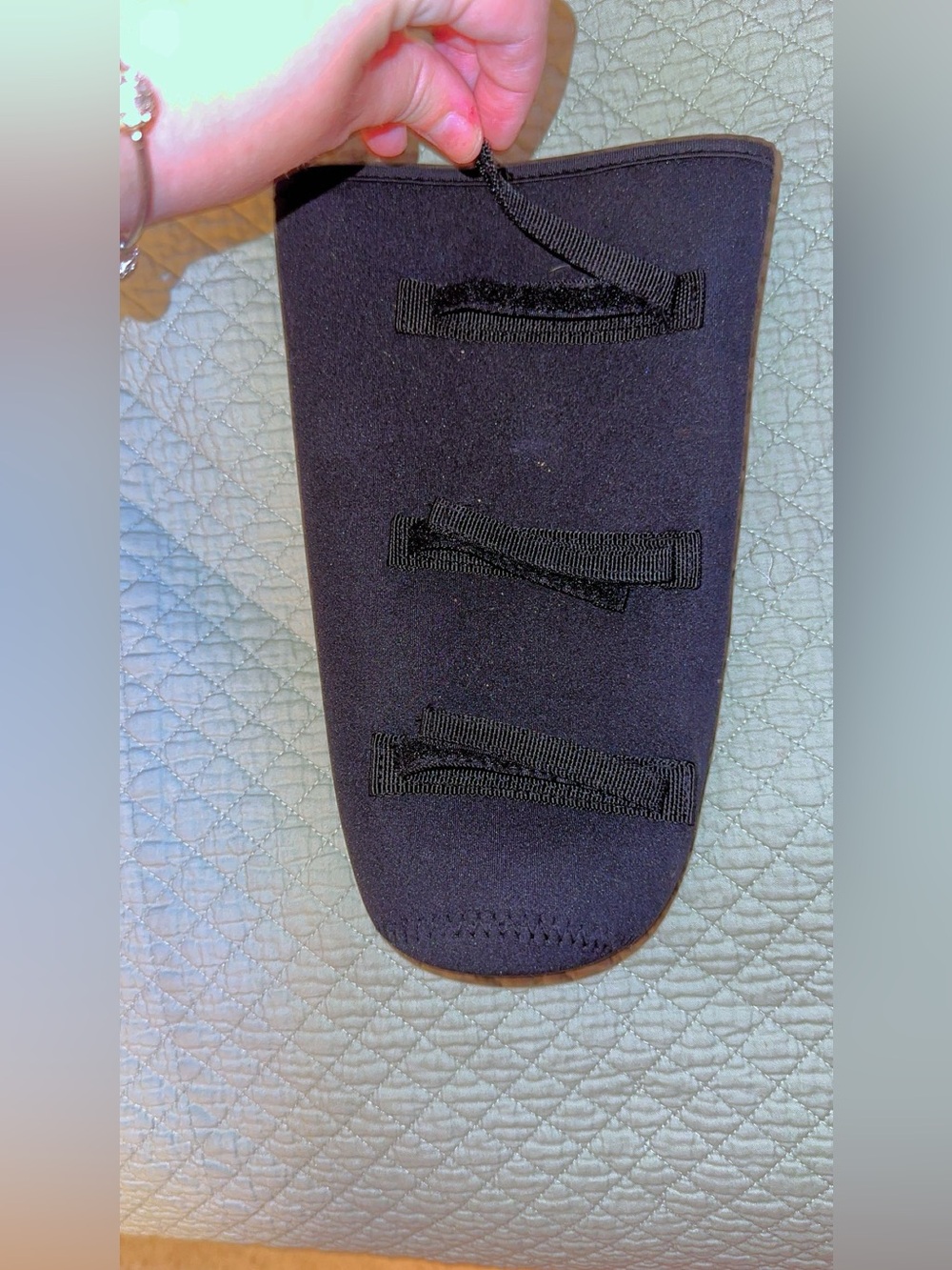 Black Tumbler Cup Holder for Purse